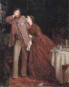 George Elgar Hicks Woman's Mission:Companion of Manhood oil on canvas